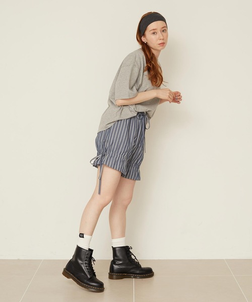 MILKFED.（ミルクフェド） パンツ POINTED RIBBON SHORT PANTS