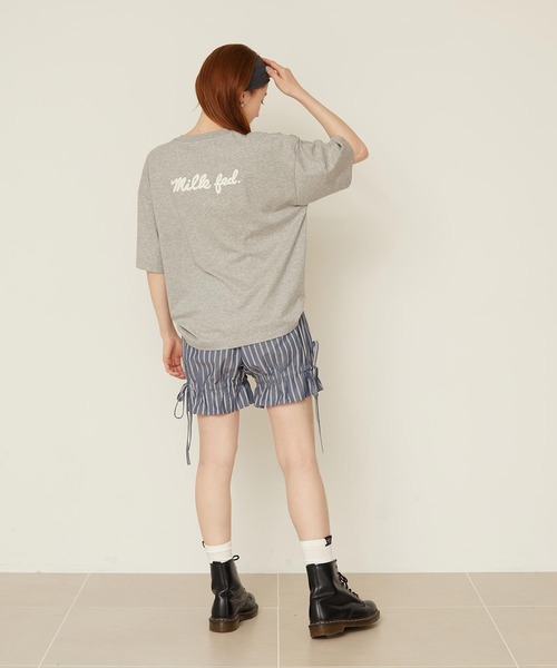 MILKFED.（ミルクフェド） パンツ POINTED RIBBON SHORT PANTS