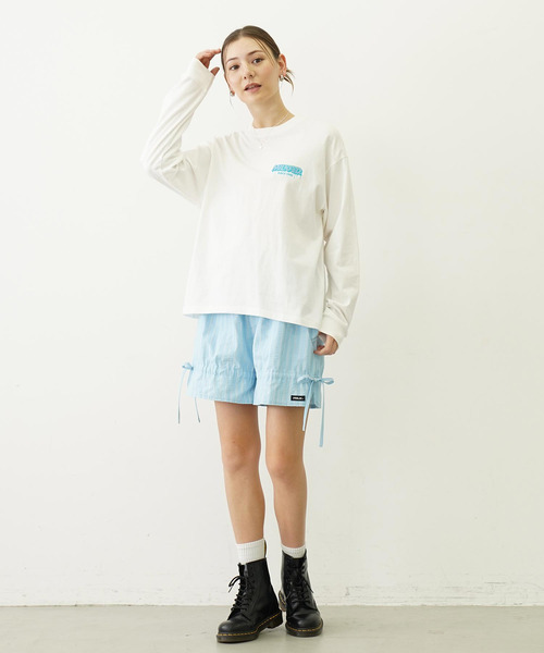 MILKFED.（ミルクフェド） パンツ POINTED RIBBON SHORT PANTS