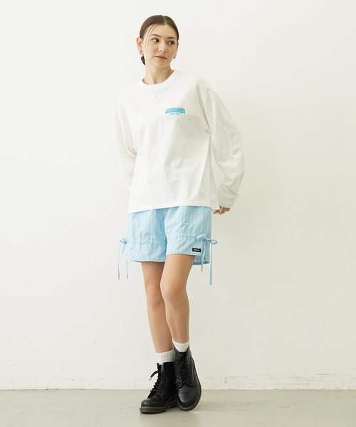 MILKFED.（ミルクフェド） パンツ POINTED RIBBON SHORT PANTS