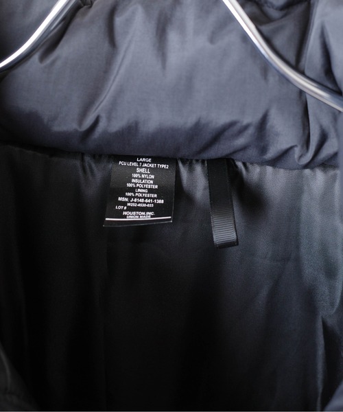 ダウンジャケット ダウン 「UT204」「HOUSTON ヒューストン」PCU LEVEL7 MONSTER PARKA / モンスターパーカ