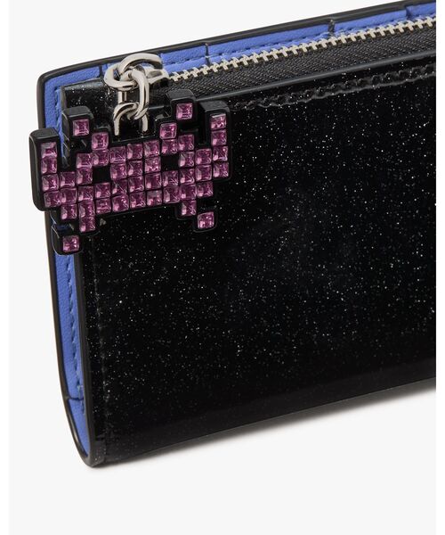 ケイトスペード ×スペースインベーダー ウォレット Space Invaders X kate spade】コラボ☆ スリム折財布 ☆ (kate