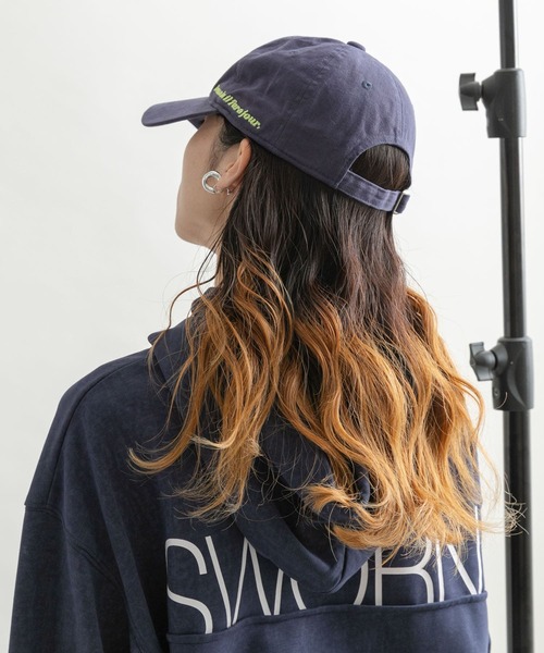 KBF キャップ 帽子 サイドエンブロイダリーCAP レディース
