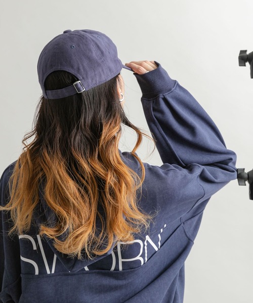 KBF キャップ 帽子 サイドエンブロイダリーCAP レディース