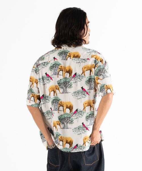 BEDWIN & THE HEARTBREAKERS シャツ S/S ORG ALOHA SHIRT
