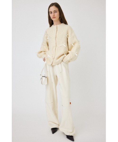 MOUSSY カーディガン RIBBON FANCY レディース : ZOZOTOWN Yahoo