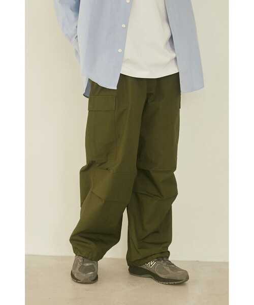 coen（コーエン） ワイドパンツ カーゴパンツ 「PARKING」CARGO WIDE