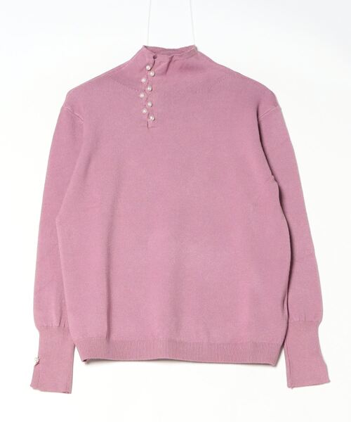 ISETAN MITSUKOSHI サーモンピンクニットセーター　新品未使用♡ ISETAN MITSUKOSHI サーモンピンクニットセーター 新品未使用♡