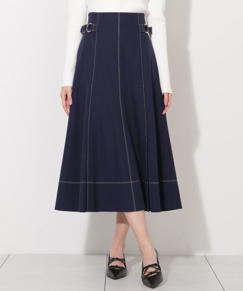 新品　JILL STUART ツイルフレアスカート　ロングスカート JILL by STUART スカート ベーシックツイルセミフレアースカート