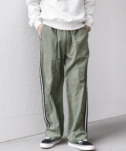 HTH peach skin line pants（パンツのみ） HTH peach skin line pants（パンツのみ） FADED SWEAT PANTS