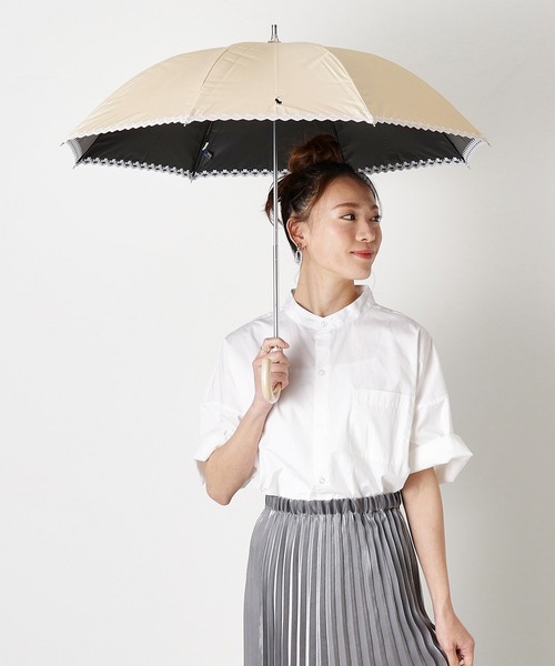 新品　ラルフローレン日傘 1級遮光100％　遮光生地使用　ポロベア　ベージュ POLO RALPH LAUREN（ポロ・ラルフローレン） ラルフローレン 日傘 完全