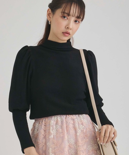 fifth tシャツ ソフトタッチパフスリーブトップス レディース