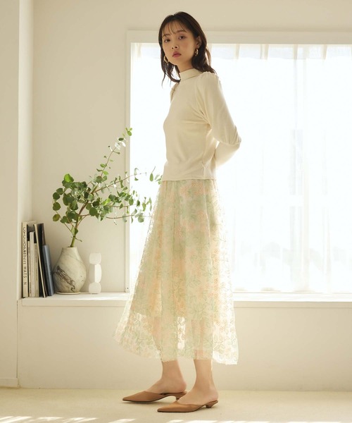 fifth tシャツ ソフトタッチパフスリーブトップス レディース