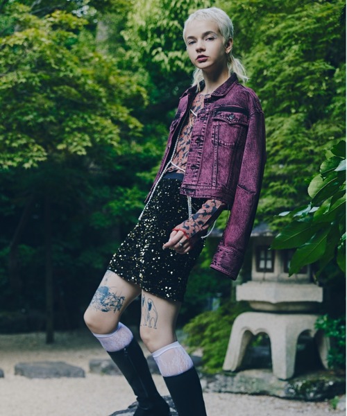 ROSE BUD｜デニムショートジャケット | Rakuten Fashion(楽天