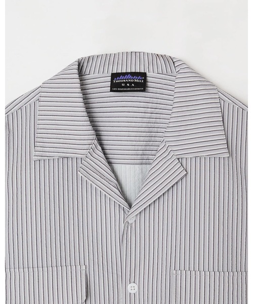 THOUSAND MILE シャツ 「THOUSAND MILE」SHORT SLEEVE SHIRT