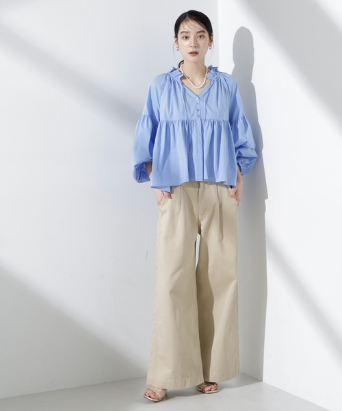ブラウス シャツ 「COLLABORATION」unoa / シャツ レディース mmts ブラウス シャツ 「COLLABORATION」unoa / レディース