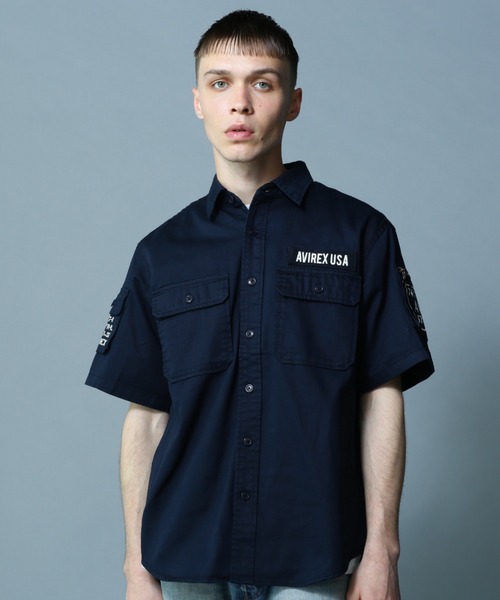 AVIREX（アヴィレックス） シャツ メンズ レディース : ZOZOTOWN Yahoo