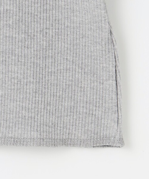 【SLOW/一部店舗限定】ラメリブジャージー ロングTシャツ 23区｜【SLOW/一部店舗限定】ラメリブジャージー ロングTシャツ