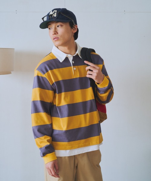 common gull products. tシャツ クロワッサンとラガーシャツ