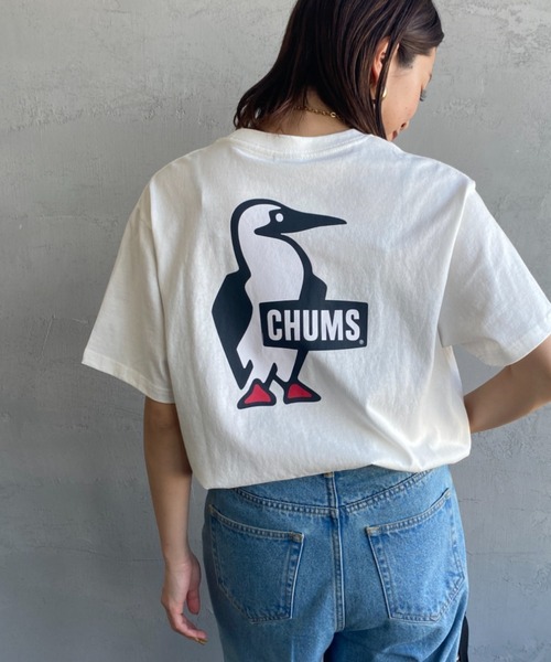 CHUMS tシャツ 「WEB限定」「CHUMS/チャムス」 BOOBY バック
