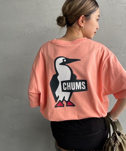 CHUMS tシャツ 「WEB限定」「CHUMS/チャムス」 BOOBY バック
