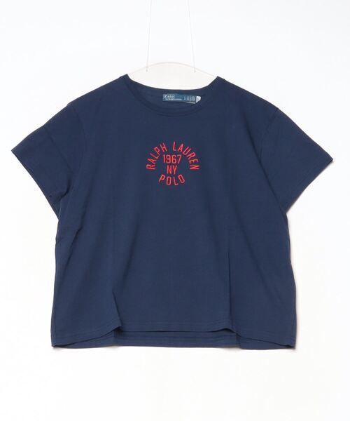 新品POLOラルフローレン シュランケン フィット ロゴ ジャージー Tシャツ シュランケン フィット ロゴ ジャージー Tシャツ | ラルフ