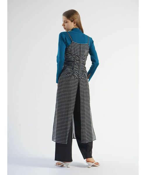 ワンピース CHECK SHEER LAYERED ONEPIECE : ZOZOTOWN Yahoo!店