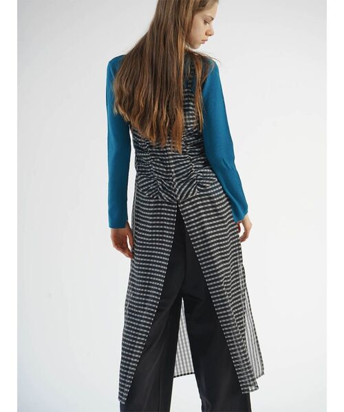 ワンピース CHECK SHEER LAYERED ONEPIECE : ZOZOTOWN Yahoo!店 - 通販