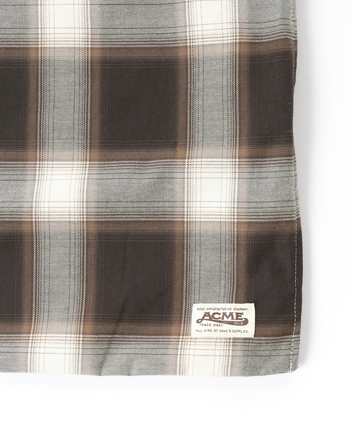 ACME Furniture インテリア OMBRE CHECK DUVET COVER S.D 掛け布団