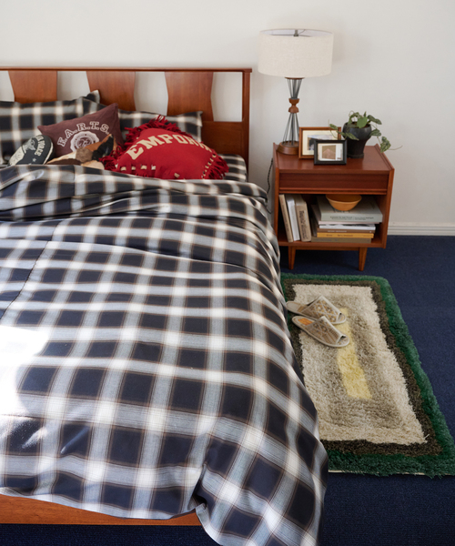 OMBRE CHECK DUVET COVER 掛け布団カバー セミダブル ACME Furniture インテリア OMBRE CHECK DUVET COVER S.D 掛け布団