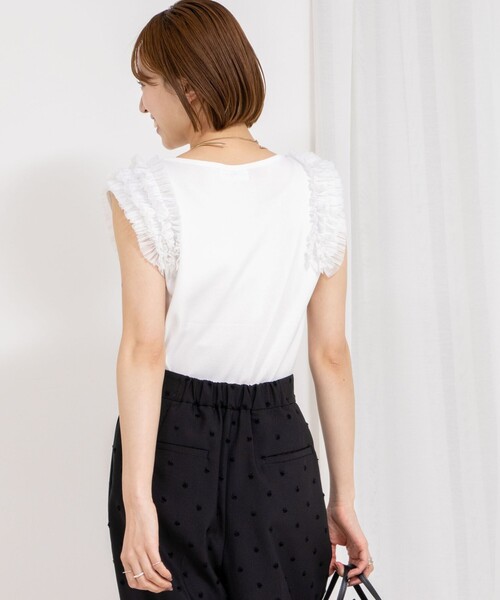 肩 フリル ニット（レディースファッション）の商品一覧  