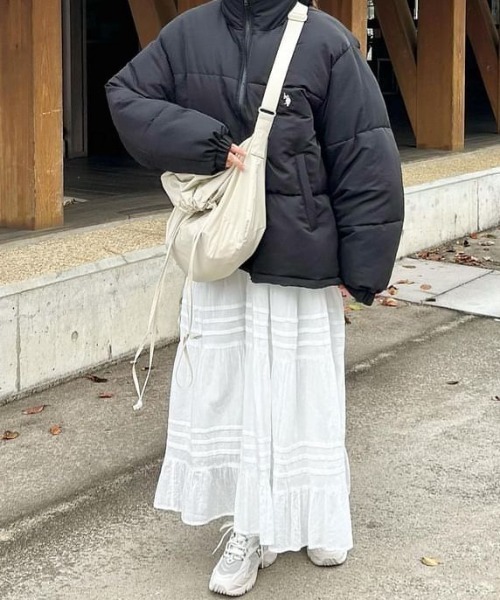 「U.S. POLO ASSN.」 ブルゾン MEDIUM ブラック メンズ_画像7