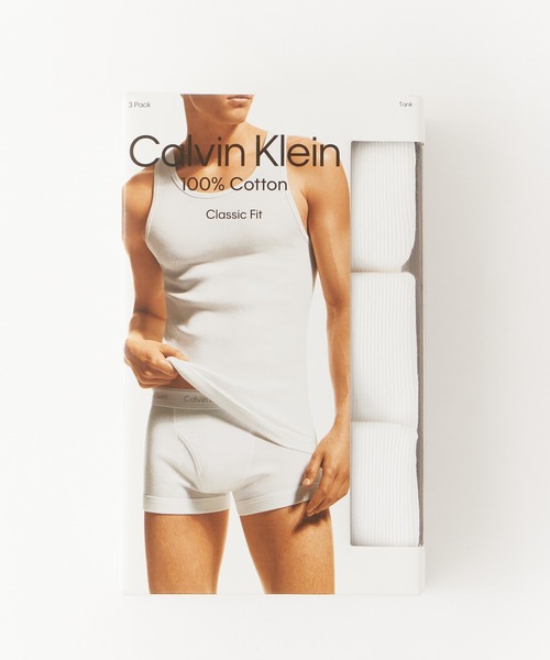 N☆タンクトップ Calvin Klein タンクトップ Klein/カルバンクライン Tank Top 3P