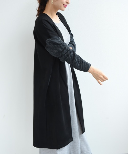 「INTERPLANET」 コート FREE ブラック レディース_画像2