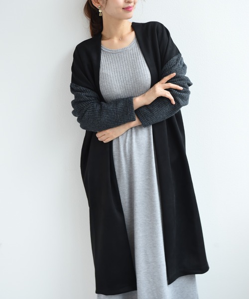 「INTERPLANET」 コート FREE ブラック レディース_画像5