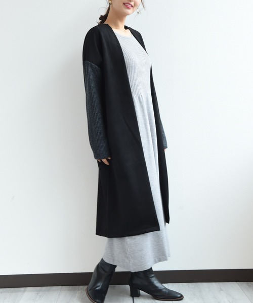 「INTERPLANET」 コート FREE ブラック レディース_画像7