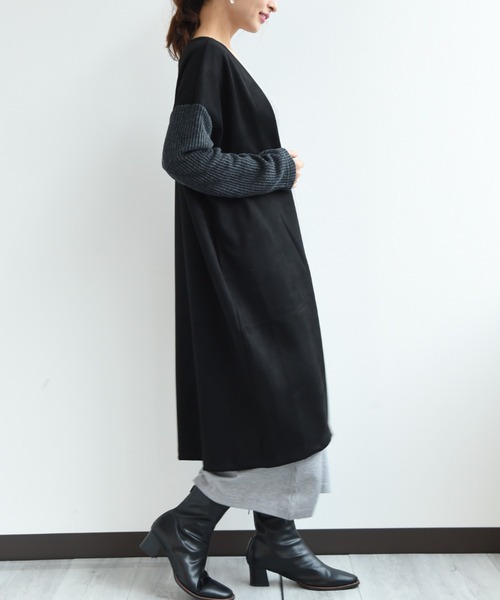 「INTERPLANET」 コート FREE ブラック レディース_画像8