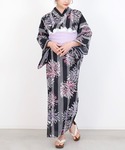 甚平 浴衣 1人で着られる 着付けいらず セパ...の詳細画像1