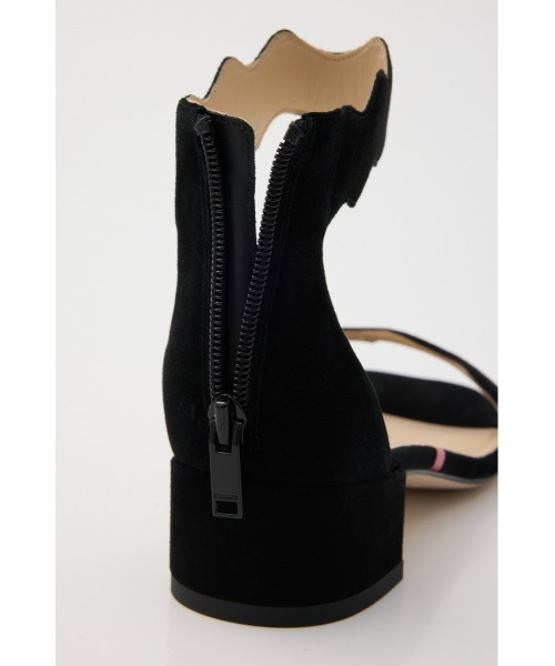 STACCATO サンダル スカラップカットサンダル レディース