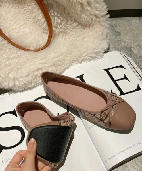 パンプス バイカラーリボンパンプス : ZOZOTOWN Yahoo!店 - 通販