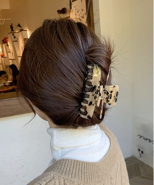 ショップレビュー ランキング マーブル ベーシック ヘアクリップ lit.Cy ワイド ZOZOTOWN : ヘアアクセサリー