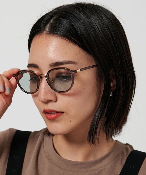 Ciqi DONNY サングラス 美品 ブラウン グリーン - メルカリ