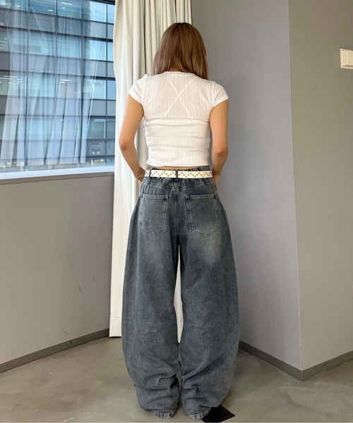 ジーンズ 立体カーブデニム メンズ レディース : ZOZOTOWN Yahoo
