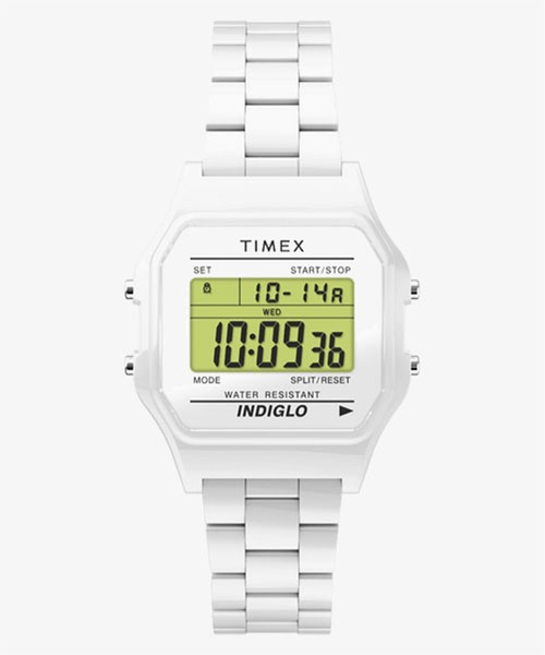 TIMEX 「TIMEX」 デジタル腕時計 FREE ホワイト メンズ