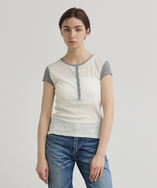 トップス INSCRIRE INSCRIRE tシャツ 「INSCRIRE/アンスクリア」Light Jersey Tee