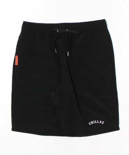 新品未使用　チャチャ　ショート　ソフトブラック chillax（チラックス） パンツ 「CHILLAX」シルキータッチ ボーリング