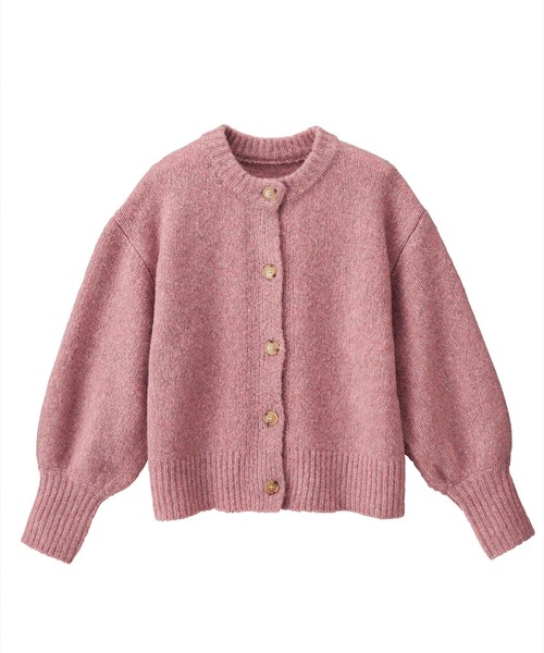 「RANAN」 ニットカーディガン L グリーン レディース_画像7