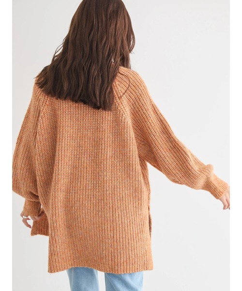 「AMERICAN HOLIC」 長袖ニット L ブルー レディース_画像9