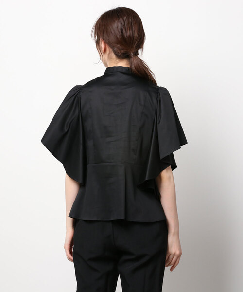 「UNITED ARROWS」 ノースリーブブラウス - ブラック レディース_画像4