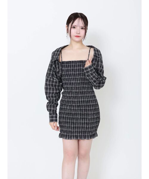 EATME ワンピース ブラウスシャーリングワンピセット : ZOZOTOWN Yahoo